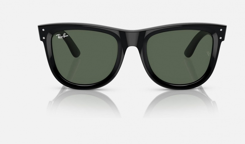 Ray Ban Wayfarer Reverse Men's Sunglasses Green | 93485-XWEU