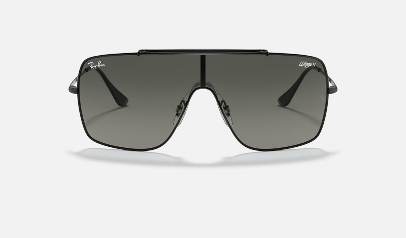 Ray Ban Wings Ii Men's Sunglasses Grey | 04962-RUFI