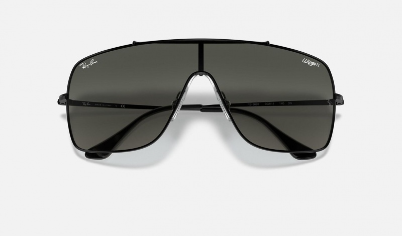 Ray Ban Wings Ii Men's Sunglasses Grey | 04962-RUFI