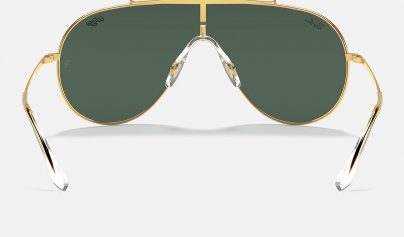 Ray Ban Wings Men's Sunglasses Green | 80269-OYDB